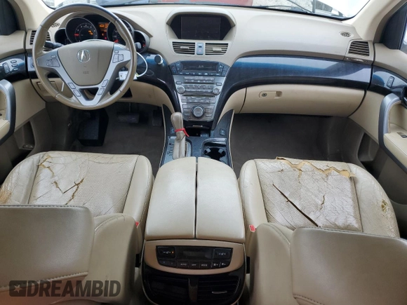 2009 Acura MDX Sport/Entertainment Pkg with VIN 2HNYD288X9H525647, listed as a Copart auction lot 45052705 with 222,361 mi miles and Salvage Title. Bid and sale history available at carsss.com. Image 8.