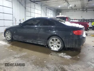 2013 BMW 3 Series 335i xDrive with VIN WBAKF9C5XDE672740, listed as a Copart auction lot 45458365 with 0 mi miles and Salvage Title. Bid and sale history available at carsss.com. Image 2.