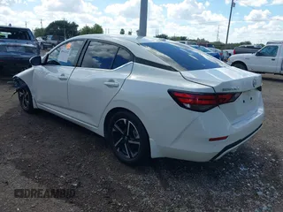 2024 Nissan Sentra SV with VIN 3N1AB8CV5RY267743, listed as a IAAI auction lot 40641292 with 19,272 mi miles and . Bid and sale history available at DreamBid. Image 3.