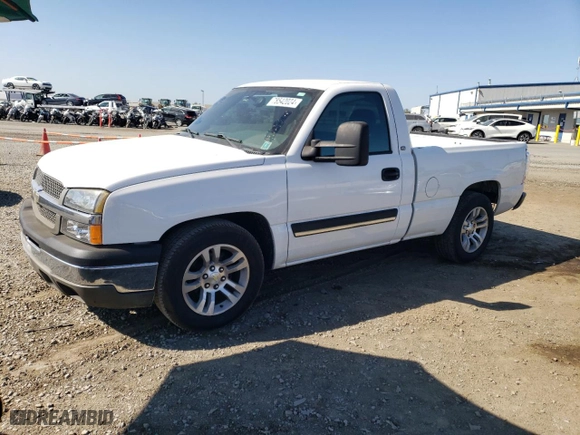 2004 Chevrolet Silverado 1500 LS with VIN 1GCEC14VX4Z171221, listed as a Copart auction lot 78542024 with 254,153 mi miles and Salvage Title. Bid and sale history available at carsss.com. Image 1.