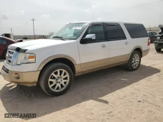 2014 Ford Expedition EL XLT with VIN 1FMJK1H52EEF26561, listed as a Copart auction lot 50647115 with 186,131 mi miles and Salvage Title. Bid and sale history available at carsss.com. Image 1.