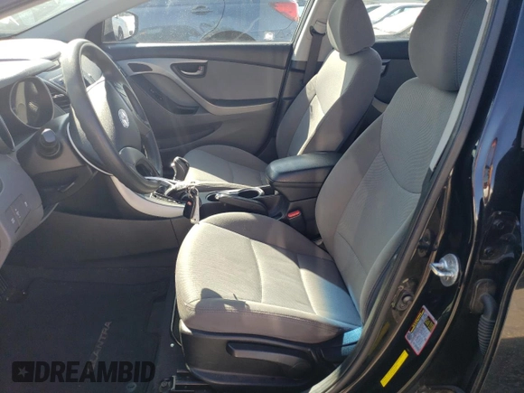 2015 Hyundai Elantra SE with VIN 5NPDH4AEXFH556713, listed as a Copart auction lot 49822005 with 130,100 mi miles and Salvage Title. Bid and sale history available at DreamBid. Image 7.