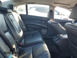 2014 Acura RLX Advance Pkg with VIN JH4KC1F91EC006406, listed as a Copart auction lot 45450345 with 187,089 mi miles and Salvage Title. Bid and sale history available at carsss.com. Image 10.