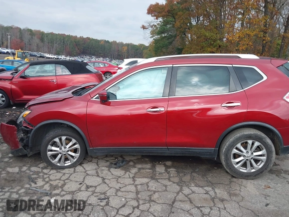 2016 Nissan Rogue SV with VIN JN8AT2MT3GW027636, listed as a IAAI auction lot 40953471 with 128,639 mi miles and . Bid and sale history available at carsss.com. Image 14.