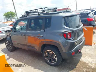 2017 Jeep Renegade Trailhawk with VIN ZACCJBCB7HPG42238, listed as a IAAI auction lot 42562113 with 105,045 mi miles and . Bid and sale history available at DreamBid. Image 14.