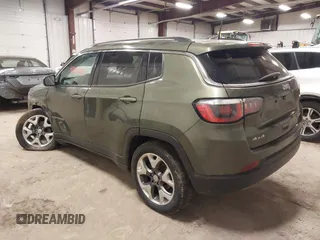 2020 Jeep Compass Limited with VIN 3C4NJDCB0LT127121, listed as a IAAI auction lot 41891605 with 110,373 mi miles. Bid and sale history available at carsss.com. Image 3.