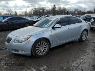 2011 Buick Regal CXL RL4 with VIN W04GS5EC8B1005107, listed as a Copart auction lot 42597325 with 89,843 mi miles and Salvage Title. Bid and sale history available at carsss.com. Image 1.
