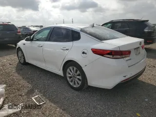 2017 Kia Optima LX z VIN 5XXGT4L34HG139643, wystawiony jako Copart lot #54663845 z przebiegiem 188 053 mil mil oraz Szkoda całkowita • Salvage title. Historia ofert i sprzedaży dostępna na DreamBid. Obrazek 2.