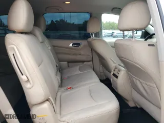 2017 Nissan Pathfinder SV with VIN 5N1DR2MN5HC633379, listed as a Copart auction lot 54587415 with 96,826 mi miles and Salvage Title. Bid and sale history available at carsss.com. Image 11.