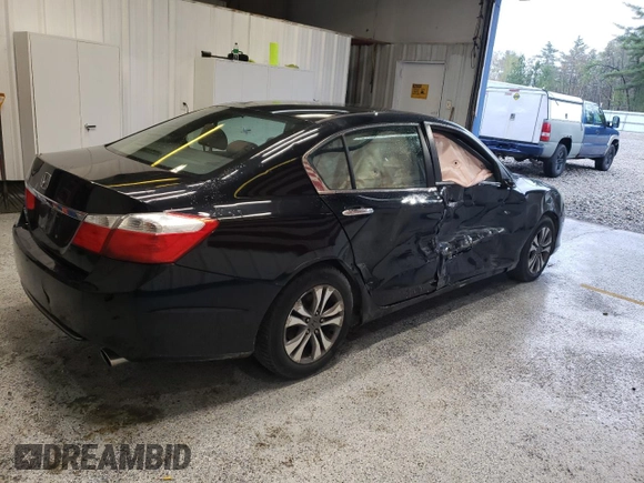 2013 Honda Accord LX z VIN 1HGCR2F30DA026132, wystawiony jako Copart lot #55663525 z przebiegiem 184 804 mil mil oraz Szkoda całkowita • Salvage title. Historia ofert i sprzedaży dostępna na DreamBid. Obrazek 3.