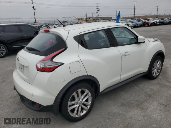 2016 Nissan Juke S с VIN JN8AF5MR2GT603540, выставлен на аукционе Copart как лот 54923135 с пробегом 79 895 миль миль и Списание • Salvage title. История ставок и продаж доступна на DreamBid. Изображение 3.