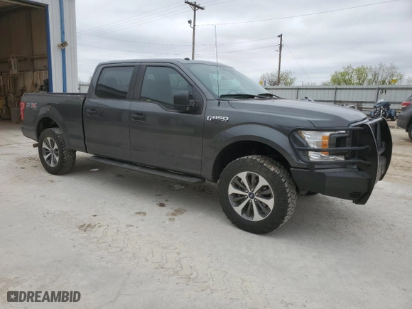 2019 Ford F-150 XL with VIN 1FTFW1E47KKF27969, listed as a Copart auction lot 51503095 with 129,861 mi miles and Clean Title. Bid and sale history available at carsss.com. Image 4.