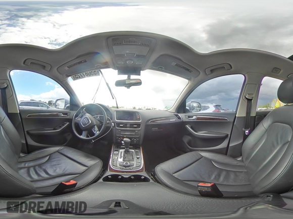 2011 Audi Q5 Premium Plus with VIN WA1LFAFP8BA025063, listed as a Copart auction lot 55087725 with 125,714 mi miles and Salvage title. Bid and sale history available at DreamBid. Image 15.