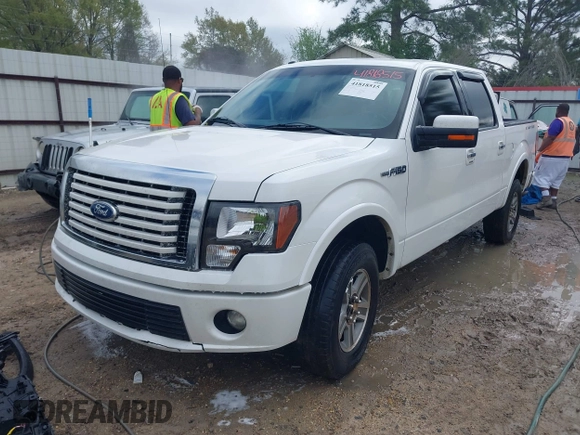 2011 Ford F-150 Lariat with VIN 1FTFW1E6XBFA51159, listed as a IAAI auction lot 41818515 with 178,611 mi miles. Bid and sale history available at carsss.com. Image 2.
