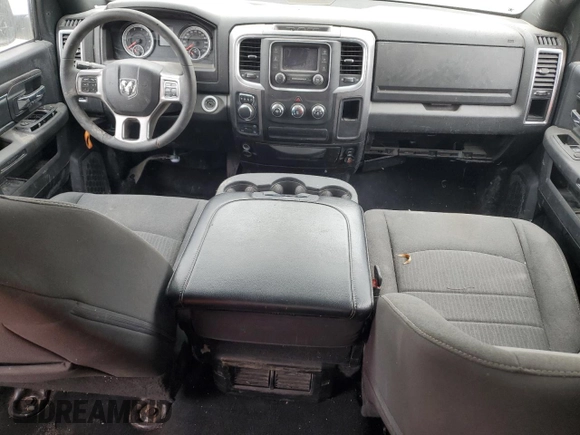 2024 Ram 1500 Classic Warlock with VIN 1C6RR7LG1RS157592, listed as a Copart auction lot 53907815 with 27,175 mi miles and Salvage Title. Bid and sale history available at carsss.com. Image 8.