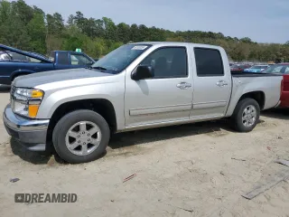2010 GMC Canyon SLE1 with VIN 1GTDSCDE0A8125702, listed as a Copart auction lot 54183855 with 348,711 mi miles and Salvage title. Bid and sale history available at DreamBid. Image 1.