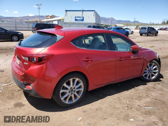 2014 Mazda 3 S Grand Touring z VIN JM1BM1M39E1101918, wystawiony jako Copart lot #55359215 z przebiegiem Nie podano mil oraz Nie do naprawy • Non repairable. Historia ofert i sprzedaży dostępna na DreamBid. Obrazek 3.