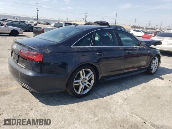 2016 Audi A6 Premium Plus with VIN WAUGFAFC3GN021701, listed as a Copart auction lot 74698884 with 93,137 mi miles and Salvage title. Bid and sale history available at DreamBid. Image 3.