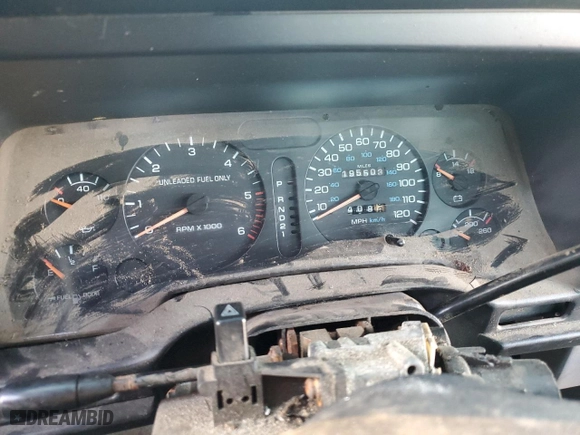 1996 Dodge Ram 1500 with VIN 3B7HC13Y3TG182715, listed as a Copart auction lot 75894364 with 195,503 mi miles and Salvage Title. Bid and sale history available at carsss.com. Image 9.