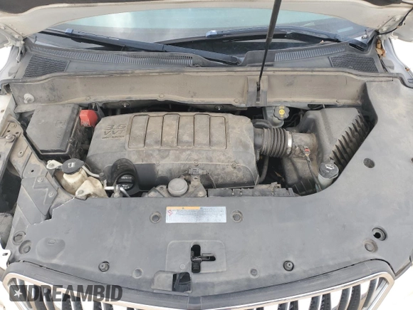 2014 Buick Enclave Leather with VIN 5GAKRBKD5EJ296646, listed as a Copart auction lot 54854175 with 154,345 mi miles and Salvage Title. Bid and sale history available at DreamBid. Image 12.
