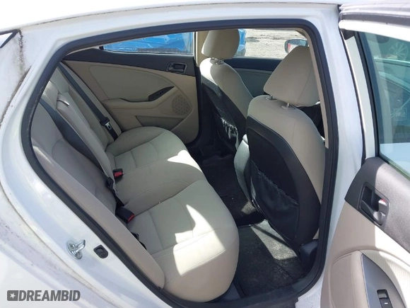 2015 Kia Optima LX with VIN 5XXGM4A78FG366057, listed as a IAAI auction lot 41804245 with 75,502 mi miles. Bid and sale history available at carsss.com. Image 8.