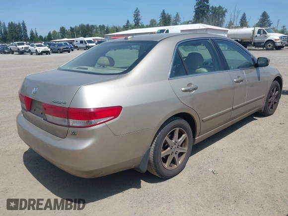 2004 Honda Accord EX z VIN 1HGCM665X4A100289, wystawiony jako IAAI lot #42483175 z przebiegiem 115 196 mil mil oraz . Historia ofert i sprzedaży dostępna na DreamBid. Obrazek 4.