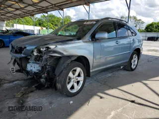 2005 Lexus RX 330 z VIN 2T2HA31U65C051725, wystawiony jako Copart lot #56159155 z przebiegiem Nie podano mil oraz Szkoda całkowita • Salvage title. Historia ofert i sprzedaży dostępna na DreamBid. Obrazek 1.