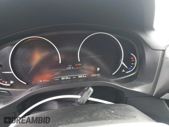 2019 BMW X3 sDrive30i with VIN 5UXTR7C56KLE97383, listed as a Copart auction lot 48581145 with 86,134 mi miles and Salvage Title. Bid and sale history available at carsss.com. Image 9.