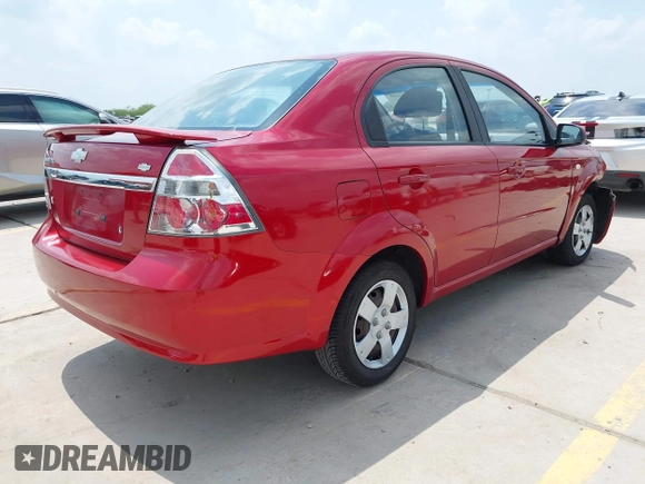 2007 Chevrolet Aveo LS z VIN KL1TD56617B132166, wystawiony jako IAAI lot #42156146 z przebiegiem 190 769 mil mil oraz . Historia ofert i sprzedaży dostępna na DreamBid. Obrazek 4.
