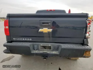 2018 Chevrolet Silverado 1500 Custom with VIN 1GCRCPEC4JZ356345, listed as a Copart auction lot 46610385 with 126,607 mi miles and Salvage Title. Bid and sale history available at carsss.com. Image 6.
