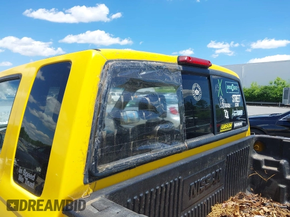 2000 Nissan Frontier XE with VIN 1N6ED26T7YC360056, listed as a IAAI auction lot 42354804 with Not provided miles and . Bid and sale history available at DreamBid. Image 12.