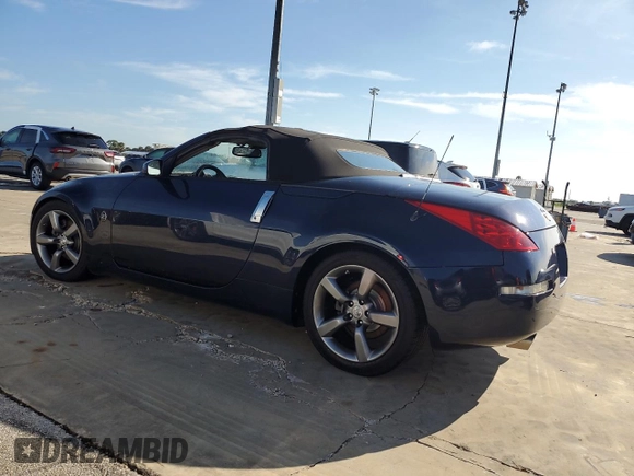 2008 Nissan 350Z Enthusiast with VIN JN1BZ36A78M850067, listed as a Copart auction lot 73639854 with Not Provided miles and Salvage Title. Bid and sale history available at DreamBid. Image 2.
