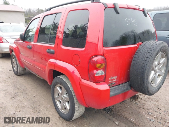 2003 Jeep Liberty Limited with VIN 1J4GL58K73W536349, listed as a IAAI auction lot 42065245 with 155,997 mi miles. Bid and sale history available at carsss.com. Image 3.
