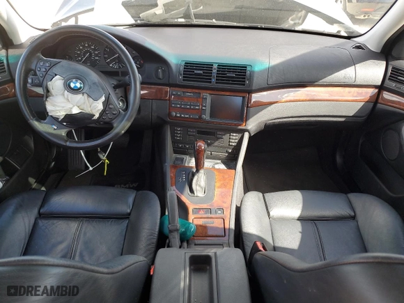 2000 BMW 5 Series 540iA with VIN WBADN6341YGM69313, listed as a Copart auction lot 78801034 with 95,733 mi miles and Salvage Title. Bid and sale history available at carsss.com. Image 8.