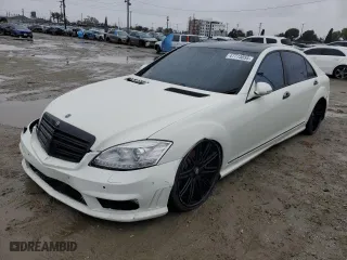 2009 Mercedes-Benz S-Class 5.5L V8 with VIN WDDNG71X89A280706, listed as a Copart auction lot 47773055 with 100,351 mi miles and Clean Title. Bid and sale history available at carsss.com. Image 1.