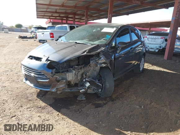 2019 Ford Fiesta SE with VIN 3FADP4EJ8KM101816, listed as a IAAI auction lot 41615459 with 71,028 mi miles. Bid and sale history available at carsss.com. Image 2.