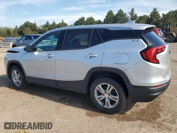 2019 GMC Terrain SLE with VIN 3GKALTEV9KL150099, listed as a Copart auction lot 55633105 with 117,023 mi miles and Salvage title. Bid and sale history available at DreamBid. Image 2.