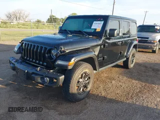 2023 Jeep Wrangler Sport S with VIN 1C4HJXDG2PW582318, listed as a IAAI auction lot 42011653 with 25,338 mi miles and . Bid and sale history available at DreamBid. Image 2.