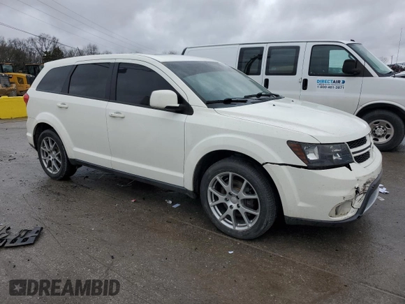 2015 Dodge Journey R/T z VIN 3C4PDDEG7FT701176, wystawiony jako Copart lot #43265675 z przebiegiem 105 160 mil mil oraz Szkoda całkowita • Salvage title. Historia ofert i sprzedaży dostępna na DreamBid. Obrazek 4.