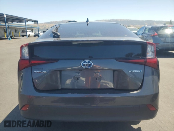 2022 Toyota Prius L Eco z VIN JTDKAMFU6N3167881, wystawiony jako Copart lot #57356655 z przebiegiem 25 579 mil mil oraz Szkoda całkowita • Salvage title. Historia ofert i sprzedaży dostępna na DreamBid. Obrazek 6.