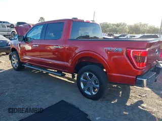 2023 Ford F-150 XL with VIN 1FTFW1E50PKF48369, listed as a IAAI auction lot 41090142 with 10,710 mi miles. Bid and sale history available at carsss.com. Image 3.