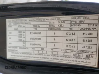 2008 Cadillac DTS Professional 1SH z VIN 1GEEH00Y68U500020, wystawiony jako Copart lot #78644304 z przebiegiem 57 033 mil mil oraz Tytuł czysty. Historia ofert i sprzedaży dostępna na DreamBid. Obrazek 13.