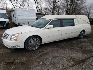 2006 Cadillac DTS Professional z VIN 1GEEH06Y56U500692, wystawiony jako Copart lot #56546565 z przebiegiem 26 810 mil mil oraz Szkody całkowita. Historia ofert i sprzedaży dostępna na DreamBid. Obrazek 1.