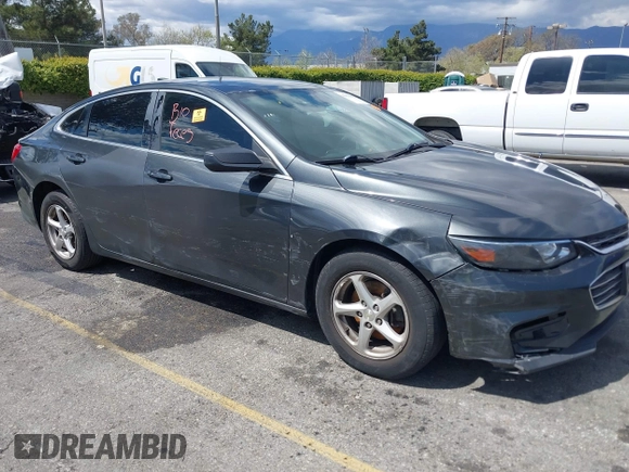 2017 Chevrolet Malibu LS with VIN 1G1ZB5ST6HF291854, listed as a IAAI auction lot 41831592 with Not Provided miles and . Bid and sale history available at DreamBid. Image 6.