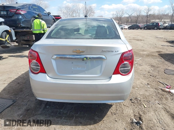 2015 Chevrolet Sonic LT with VIN 1G1JC5SH5F4212883, listed as a IAAI auction lot 41877786 with 91,941 mi miles and . Bid and sale history available at DreamBid. Image 16.