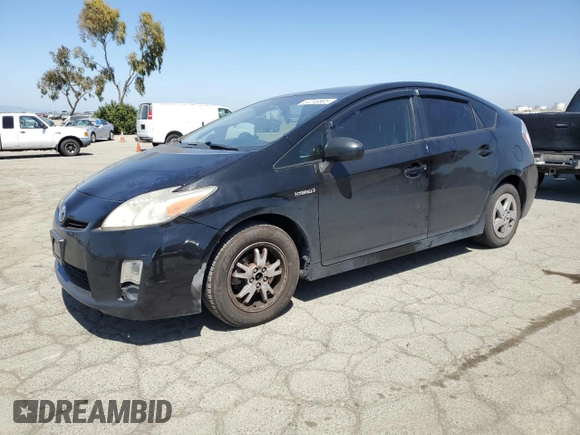 2010 Toyota Prius II with VIN JTDKN3DU5A0188105, listed as a Copart auction lot 53746865 with 337,441 mi miles and Salvage Title. Bid and sale history available at carsss.com. Image 1.