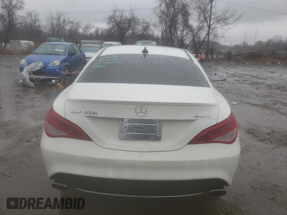 2016 Mercedes-Benz CLA with VIN WDDSJ4GB2GN374083, listed as a Copart auction lot 70901072 with 89,662 mi miles. Bid and sale history available at carsss.com. Image 6.