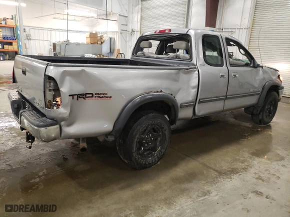 2002 Toyota Tundra SR5 with VIN 5TBBT44142S282467, listed as a Copart auction lot 49870265 with 152,518 mi miles and Salvage Title. Bid and sale history available at carsss.com. Image 3.