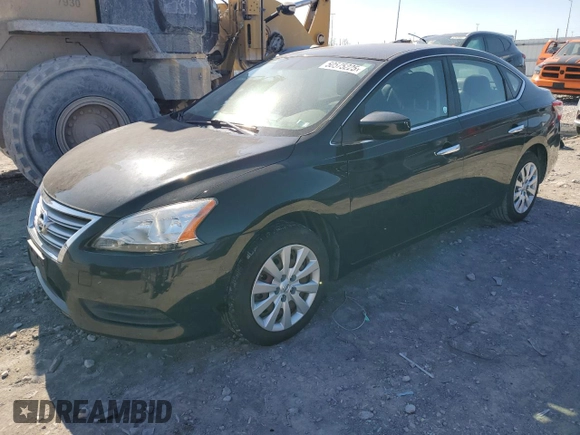 2013 Nissan Sentra SV with VIN 1N4AB7AP5DN904265, listed as a Copart auction lot 50575225 with 135,235 mi miles and Salvage Title. Bid and sale history available at DreamBid. Image 1.