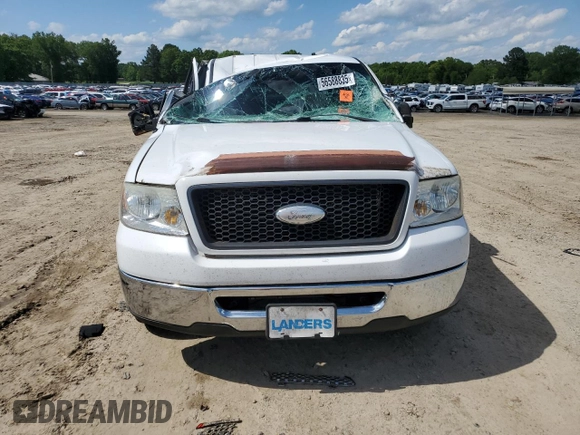 2006 Ford F-150 XL с VIN 1FTPX12V86NA82242, выставлен на аукционе Copart как лот 56588835 с пробегом 124 066 миль миль и Списание • Salvage title. История ставок и продаж доступна на DreamBid. Изображение 5.